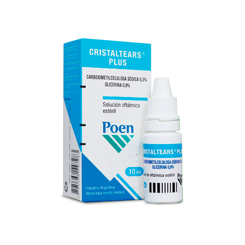 CRISTALTEARS PLUS FCO X 10 ML