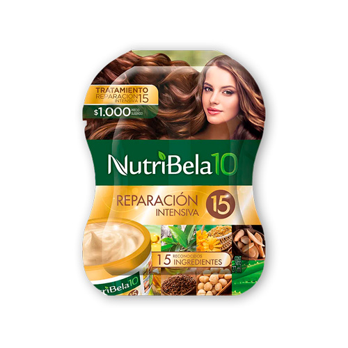TRAT.NUTRIBELA10 REP.INTEN.15 CAJA X 12 S/S