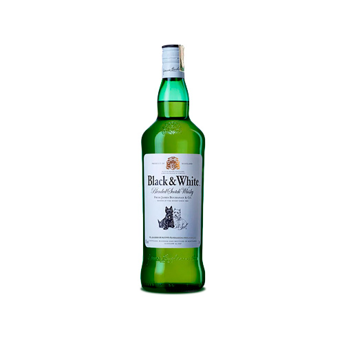 WHISKY BLACK & WHITE BOT X 1000 ML