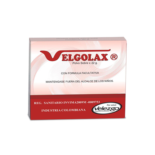 VELGOLAX POLVO CAJA X 22 GR