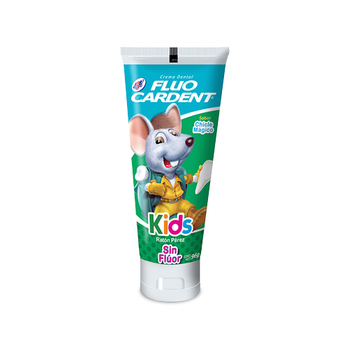 CREMA DENT.FLUOCARDENT RATON S/FLUOR X 96 GR