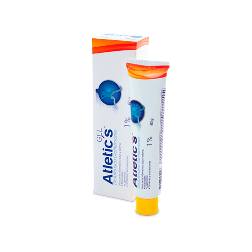 ATLETIC S GEL TUBO X 60 GR