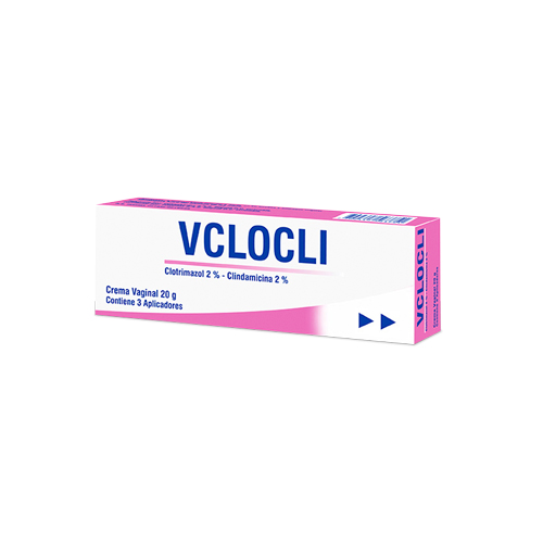 VCLOCLI CREMA VAGINAL 3 APLIC CAJA X 20 GR