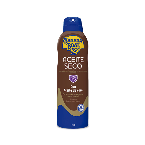 BANANA BOAT ACEITE SECO SPF15 FCO X 170 GR