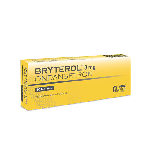ONDANSETRON 8 MG (BRYTEROL) CAJA X 10 TABS