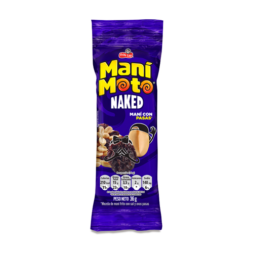 MANI MOTO MANI PASAS BOLSA X 36 GR