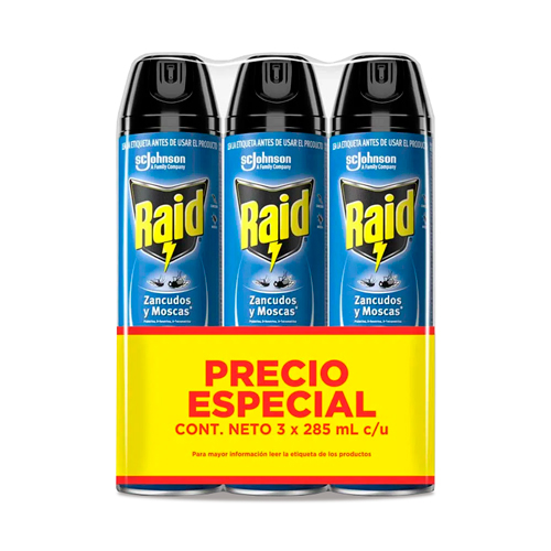 RAID ZANCUDOS/MOSCAS 3UNDS X 285ML