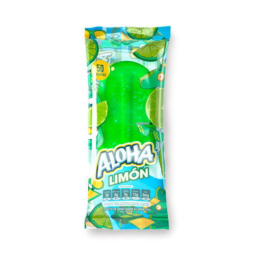 HELADO ALOHA PALETA LIMON X 65 GR