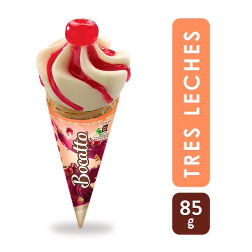 HELADO BOCATTO CONO 3 LECHES X 85 GR