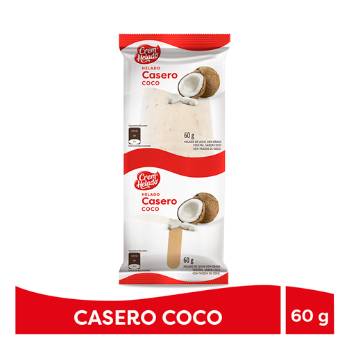 HELADO CASERO COCO X 60 GR