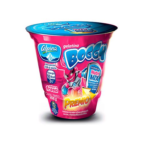 GELATINA BOGGY PREMIO ALPINA SURT. X 108GR