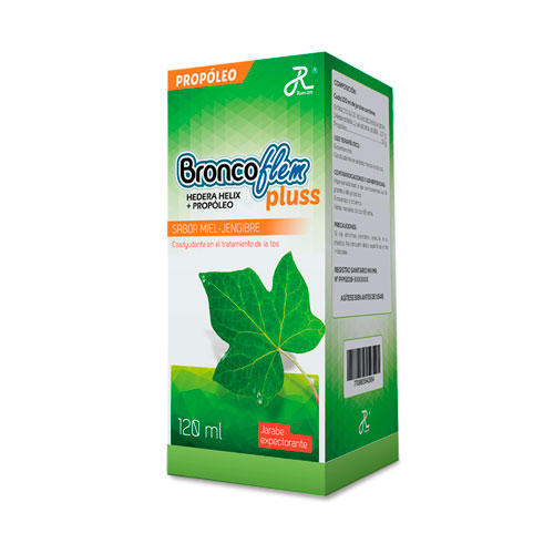 BRONCOFLEM PLUSS MIEL-JENGIBRE FCO X 120 ML