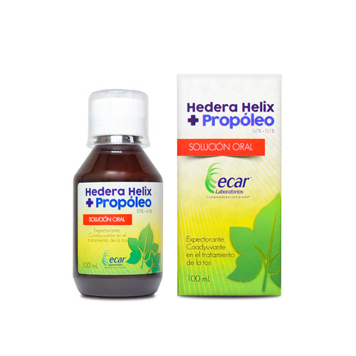 HEDERA HELIX+PROPOLEO ECAR FCO X 100 ML