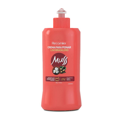 CREMA P/PEINAR MUSS LISO BRASI FCO X 300 GR