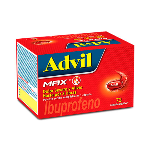ADVIL MAX CAJA X 72 CAPS