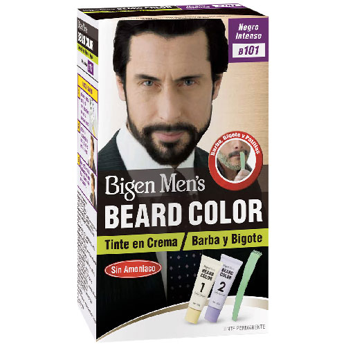 TINTE BIGEN MEN BEARD 101 NEGRO INTENSO