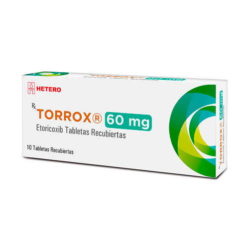 TORROX  60 MG CAJA X 10 TABS
