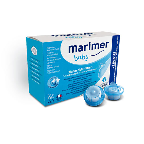 MARIMER BABY X 20 FILTROS +2 CANULAS