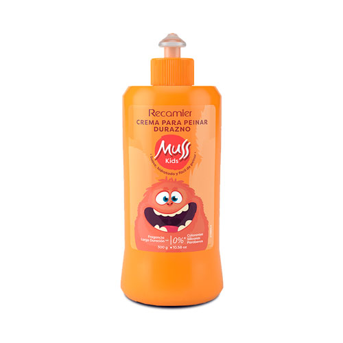 CREMA P/PEINAR MUSS KIDS DURAZNO X300GR