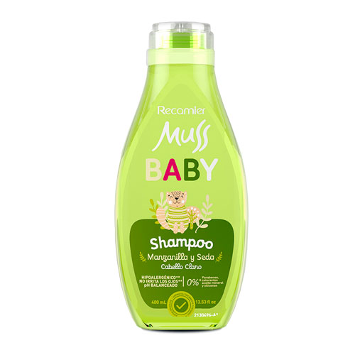 CHAMPU MUSS BABY MANZANILLA FCO X 400 ML