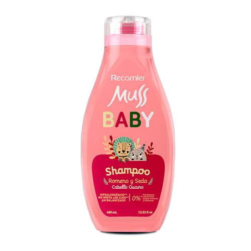 CHAMPU MUSS BABY ROMERO FCO X 400 ML