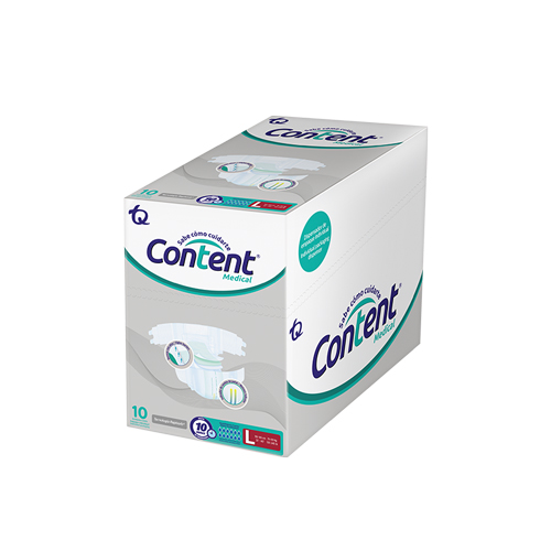 PANAL CONTENT MEDICAL L EMP.IND X 10 UNDS
