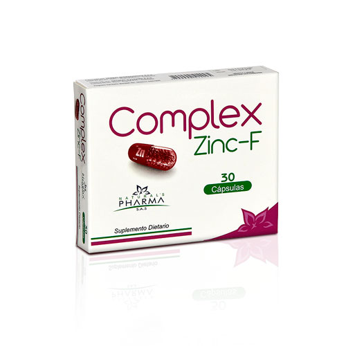 COMPLEX ZINC-F CAJA X 30 CAPS