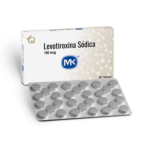 LEVOTIROXINA 100 MCG MK CAJA X 30 TABS