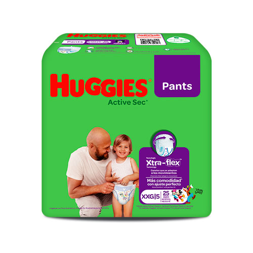 PANAL HUGGIES ACT/SEC ET5 XXG PANTS X 25 UNDS