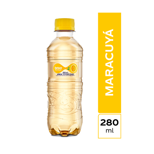 AGUA BRISA CON GAS MARACUYA BOT X 280 ML
