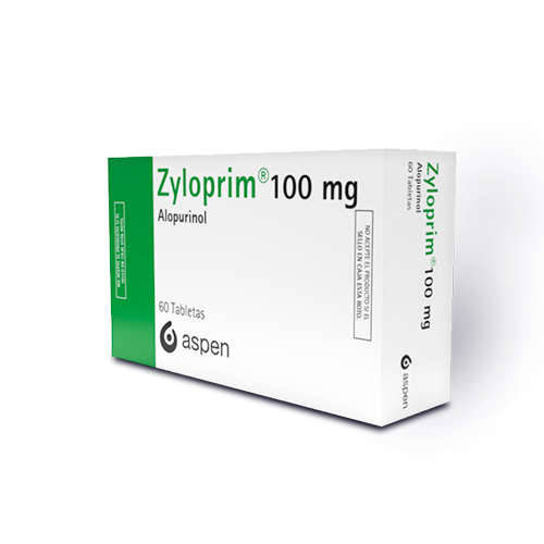 ZYLOPRIM 100 MG (ALOPURINOL) CAJA X 60 TABS