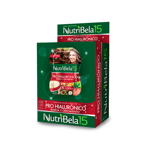 TRAT.NUTRIBELA15 PRO HIALURONICO CAJA X 12 S/S