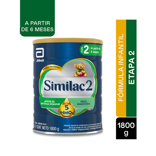 SIMILAC 2 5HMO LATA X 1800 GR