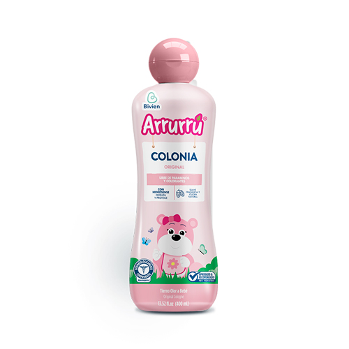 COLONIA ARRURRU ROSA FCO X 400 ML