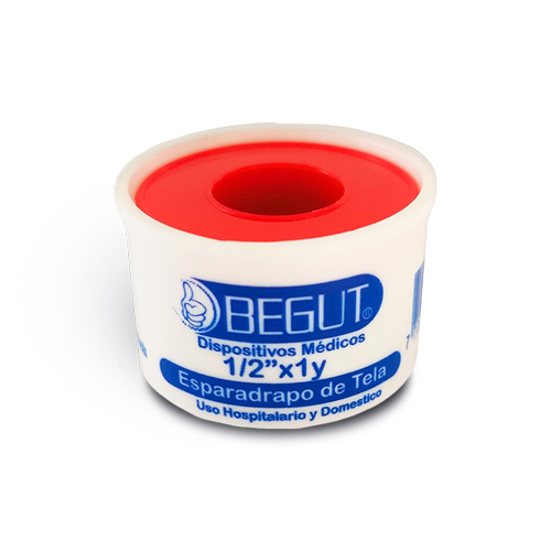 ESPARADRAPO BEGUT TELA BLANCO 1/2 X 1 YDS
