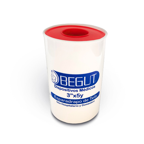 ESPARADRAPO BEGUT TELA BLANCO 3 X 5 YDS