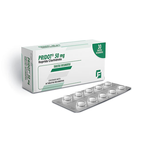 PRIDOT 50 MG CAJA X 30 TABS