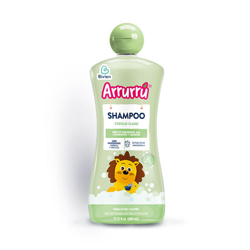 CHAMPU ARRURRU CLARO FCO X 400 ML