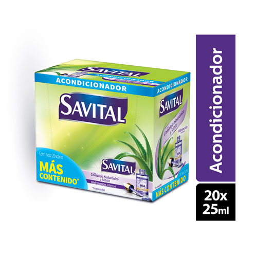 ACOND.SAVITAL HIALURONICO CAJA X 20 S/S