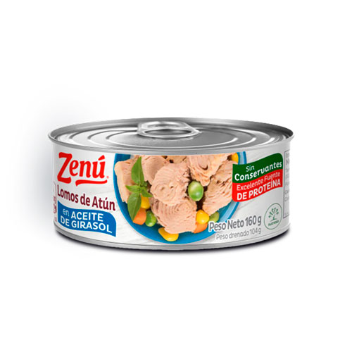 ATUN ZENU ACEITE LATA X 160 GR