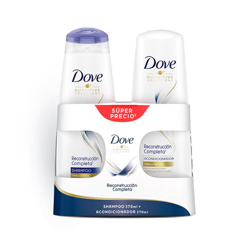 CHAMPU DOVE R.COMP.X370 ML + ACOND.X 370 ML