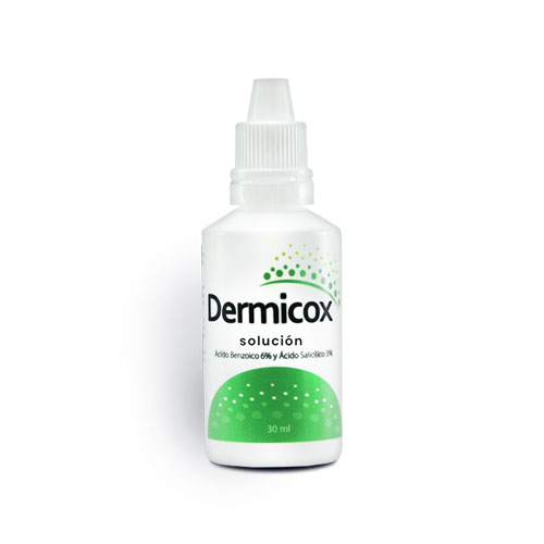 DERMICOX SOLUCION FCO X 30 ML