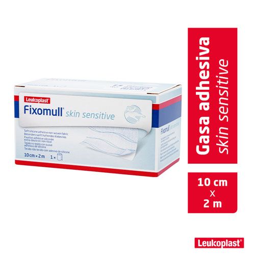 FIXOMULL SKIN SENSITIVE GASA 10CM X 2M X 1UN