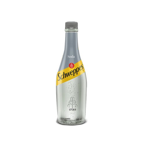 SODA SCHWEEPES VIDRIO BOT X 300 ML