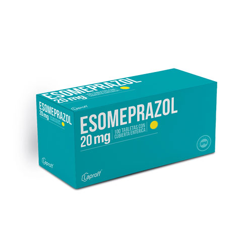 ESOMEPRAZOL 20 MG LAPROFF CAJA X 100 TABS