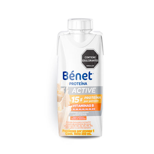 BENET ACTIVE VAINILLA BANANO X 250 ML