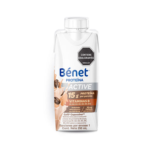 BENET ACTIVE CAFE CAPUCCINO X 250 ML