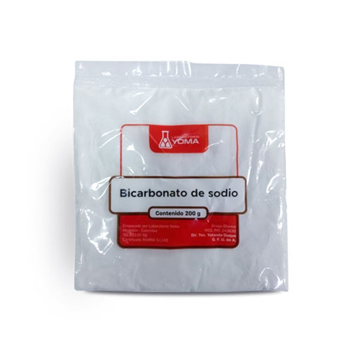 BICARBONATO DE SODIO YOMA BOLSA X 200 GR