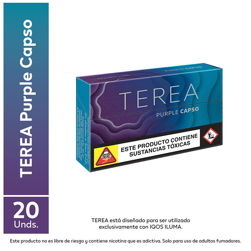 CIGAR. TEREA PURPLE X 20 UNDS