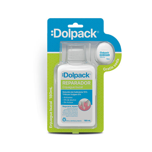 ENJUAGUE DOLPACK REPARADOR GTS SEDA FCO X 180 ML